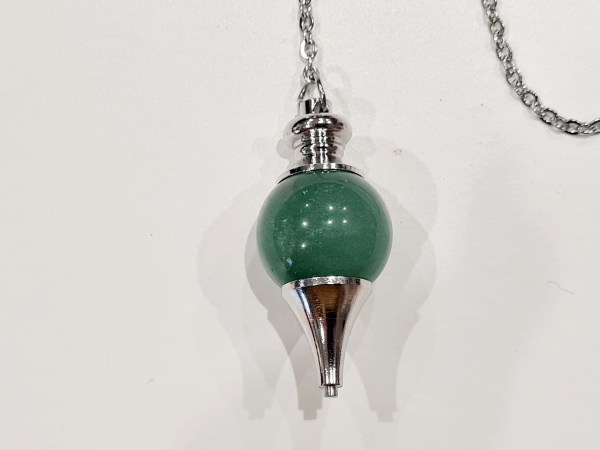 Pendule sphère aventurine